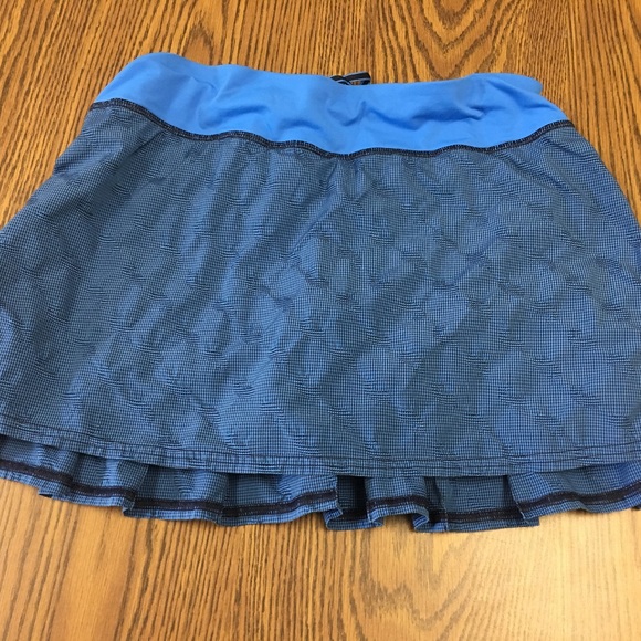Lululemon Pace Setter Skirt Cornflower blue SIZE 8 - Picture 2 of 5
